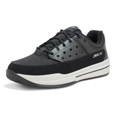 Imagem de Skechers Tênis masculino Viper Court Luxe, Preto/branco, 44
