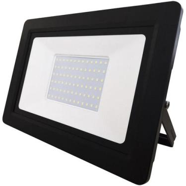 Imagem de Refletor Led 100W Branco Frio 6500K Bivolt Llum Bronzearte