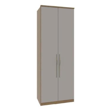 Imagem de Guarda Roupa Modulado 02 Portas 234cm Setiba - Móveis Rimo, Carvalho/F
