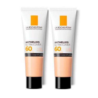 Imagem de Kit 2 Protetor Solar Anthelios Ultra Cover FPS 60 Cor 2.0 30g
