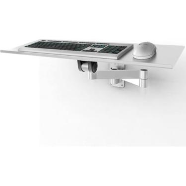 Imagem de Braço De Teclado De Montagem Em Parede, Bandeja De Montagem De Braço De Mouse De Teclado, Suporte De Braço De Mouse De Teclado Plataforma De Teclado Ajustável, 2 arm40cm