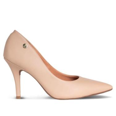 Imagem de Sapato Feminino Vizzano Scarpin Bege, Bege, 35