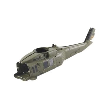 Imagem de Colaxi 2 peças RC Helicóptero Casos esquerdo e direito Substitua a instalação fácil acessórios leves para o helicóptero para WLToys K170 RC