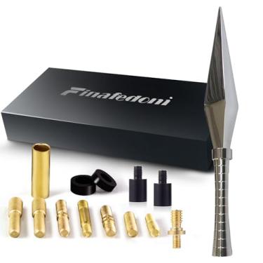 Imagem de Antena de carro caminhão prata acessórios de caminhão Silverado 1500 F150 F250 F350 Dodge Ram 1500 GMC Sierra 1500 Ranger curto substituição estilo personalizado (prata)