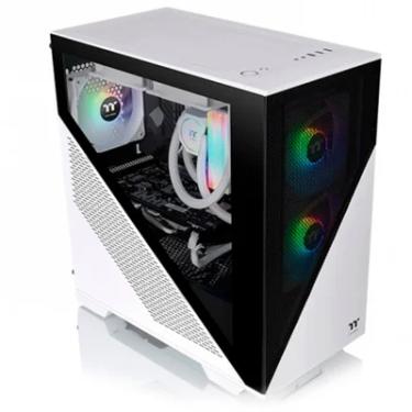 Imagem de Gabinete Thermaltake Divider 170 TG Mid-Tower, ArGB, M-ATX, Vidro, 2 Fans, Snow - Ca1s400s6wn00