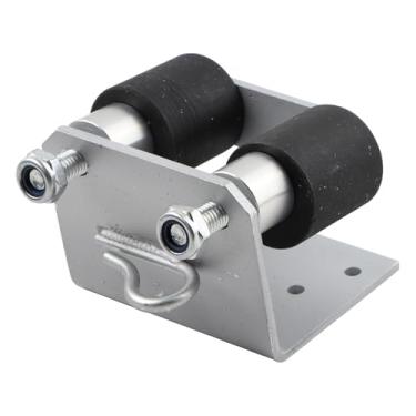 Imagem de AOKAILI 13-04401 Kit de suporte de rolo inferior com rolos e ferragens compatível com Peterbilt 379, lado direito do passageiro 13-04401M001 13-03593 13-04413SPL 13-04467