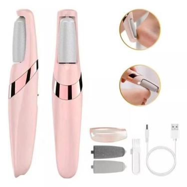 Imagem de Lixa De Pé Elétrica Esfoliador Pedicure Portátil Sem Fio - Lixa Elétri