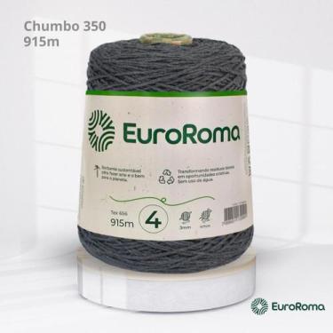 Imagem de Barbante Nº 4 da EuroRoma com 600g, 350 | CHUMBO