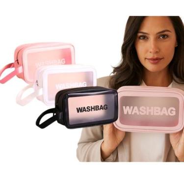 Imagem de Necessaire Feminina Bolsa Viagem Maquiagem Organizador Estojo Masculin