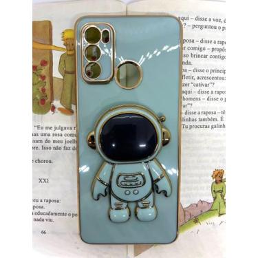 Imagem de Capa de celular compatível com Moto G60 Normal Astronauta - oilojinhad
