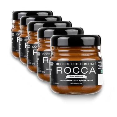 Imagem de Doce De Leite Rocca Com Café Kit 5 Caixas