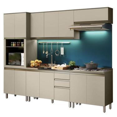 Imagem de Cozinha Modulada Connect 5 Peças Duna-cristal Com Torre Quente - Móveis Henn Duna-cristal