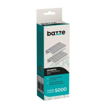 Imagem de Grampos Galvanizados 26/6 Caixa 5000 Unidades Bazze Original