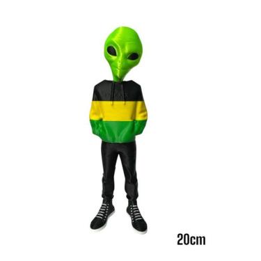 Imagem de Boneco Et 38cm Com Blusa Alienígena Extraterrestre - FLEX3D