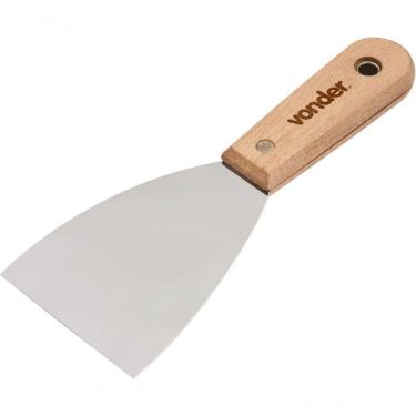 Imagem de Espátula Betumadeira Aço Inox 3.1-8 7,9cm Cabo Mad Vonder