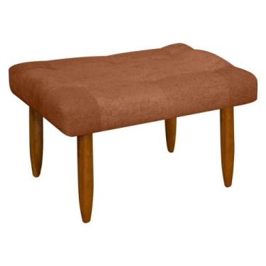 Imagem de Puff Banqueta Requinte Retangular para Sala Quarto Bouclê - SOFA STORE