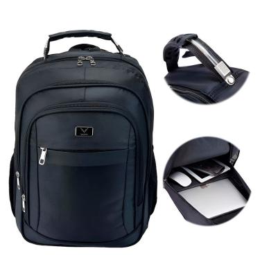 Imagem de Mochila Bag Costas Executiva Reforçada Notebook Preta