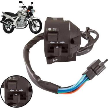 Imagem de Punho Chave De Luz Seta Cbx 250 Twister 2001 Até 2008 Pisca - Rt Motos