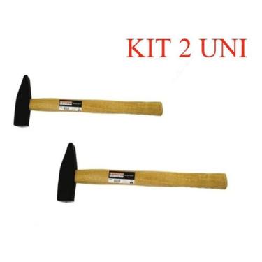 Imagem de kit 2 Martelinho De Ouro Pena Martelo Aço 100g - STARFER