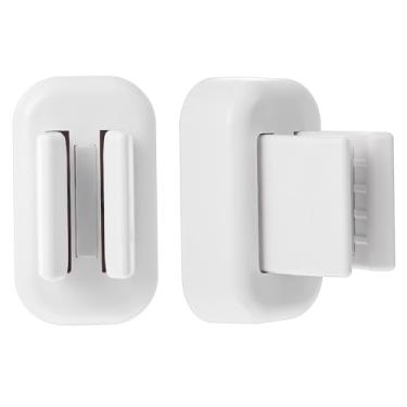 Imagem de 2 peças de suporte de escova de dentes para parede, porta-escovas de dentes elétricas autoadesivas para banheiro, suporte multifuncional de escovas de dentes de parede