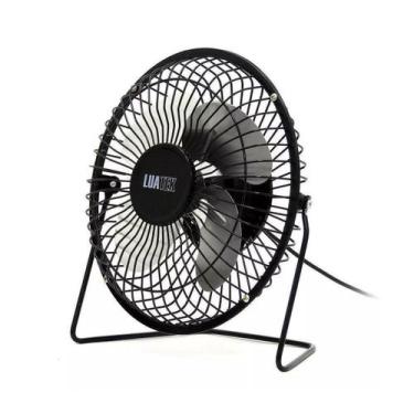 Imagem de Mini Ventilador Usb De Mesa 5V Silencioso Ajustável - Ls-904 - Luatek