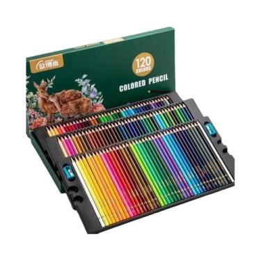 Imagem de Conjunto De Lápis De Cor Profissionais 48/72/120/150/200 Cores Para De