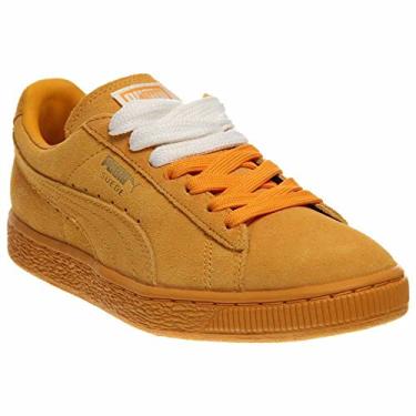Imagem de T nis de camur a PUMA Cl ssico + tonal, Gold Fusion/Team Gold, 12