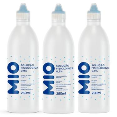 Imagem de Kit 3 Soro Fisiológico 0,9% com 250ml