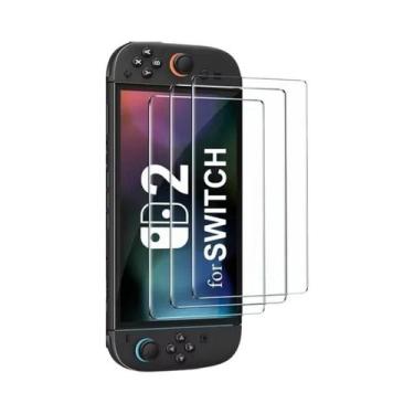 Imagem de Protetor De Tela De Vidro Temperado Nintendo Switch OLED 3PCS Para Swi