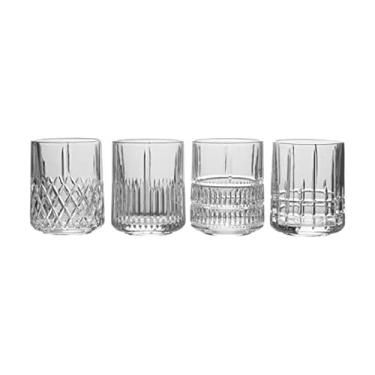 Imagem de Mikasa Carrick Double Old Fashioned Rochas Whiskey, conjunto de 4