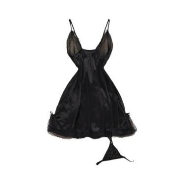 Imagem de Macacão Feminino Sem Mangas, Slim, Costas Descobertas, Saia Mini Pliss