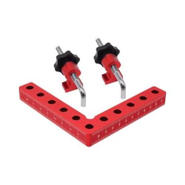 Imagem de Ferramenta De Fixação Em Ângulo Reto Para Marcenaria 120/140mm Clipe D