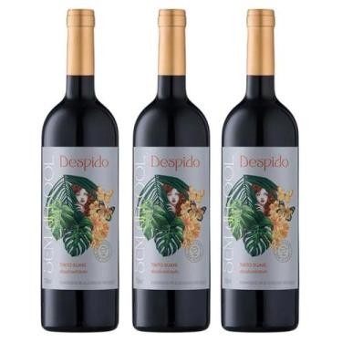 Imagem de Combo de Vinhos Sem Álcool Despido Tinto Suave - 750mL - Nacional - 03