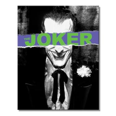 Imagem de Desperate Enterprises DC Comics - Coringa - Placa de lata fatiada - Placas de metal vintage nostálgicas - Feito nos EUA