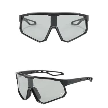 Imagem de Óculos de Sol Esportivo Fotocromático Polarizado Unissex - Ideal para Bike, Corrida, Beach Tennis e Vôlei - Proteção UV400