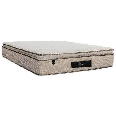 Imagem de Colchão Queen Cloud Luckspuma,Molas Ensacadas, 32cm de Altura.