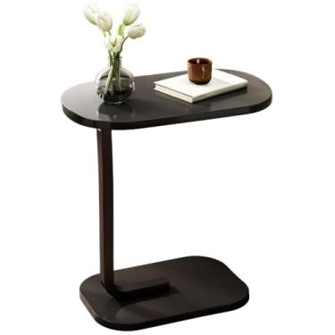 Imagem de Mesa de Apoio Lateral Para Sofá Cama Notebook Sala Quarto Auxiliar Multiuso