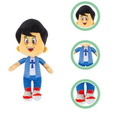 Imagem de Brinquedo Bebê Pelucia 3 Palavrinhas Original 22 Cm Presente Criança 6