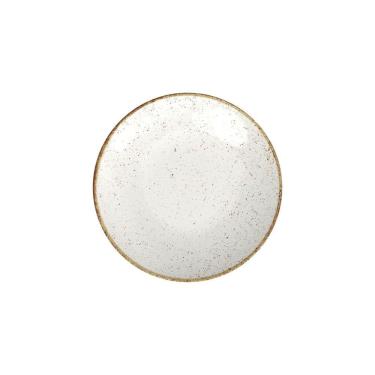 Imagem de Prato Sobremesa Tramontina Rústico Marrom Em Porcelana Decor