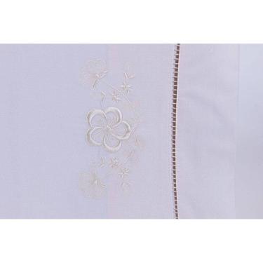 Imagem de Jogo De Lençol Cama Viúva 100% Algodão 200 Fios 3 Pçs Palha