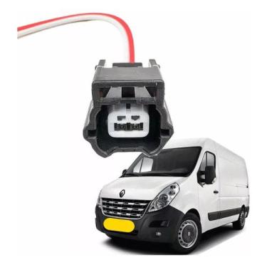 Imagem de Conector Plug Fêmea Do Sensor De Temperatura Renault Master - TC CHICO