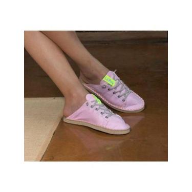 Imagem de Tênis Alpargata Mule Liso Cadarço Casual Estilo Moda Conforto - Locomo