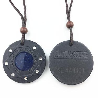 Imagem de Colar De Proteção De Pedra De Energia Vulcânica,Colar De Meditação Reiki (43 Mm)