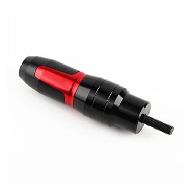 Imagem de XLYJNB Para Yamaha XJ6 2007-2021 Acessórios de motocicleta CNC Frame Crash Pads Escapamento Sliders Protetor de colisão com logotipo proteção contra quedas (Cor: Vermelho)