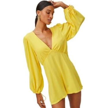 Imagem de Macacão Lança Perfume Decote V Curto V23 Feminino-Feminino