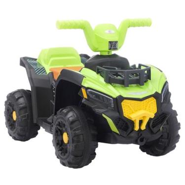 Imagem de Quadriciclo Infantil Elétrico 6v Com Luz E Som Carregador Adventure Ve