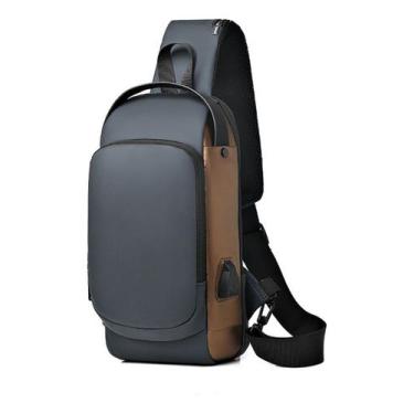 Imagem de Mochila De Ombro Bag Compacta Anti Furto Trava De Código Usb - Univers