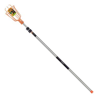 Imagem de Kit Colhedor De Frutas Tramontina Pequeno 77819121 + Cabo Metálico Extensível 5 m Tramontina 