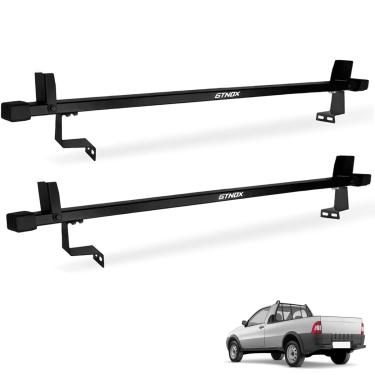 Imagem de Rack Travessa de Caçamba Universal 1,60m Aluminio Preto