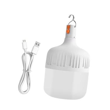 Imagem de Fenteer Luz de emergência LED de alto brilho, lanterna portátil para acampamento, lâmpada recarregável USB para garagem, churrasco, queda de energia, 10.2 Cm X 16 Cm